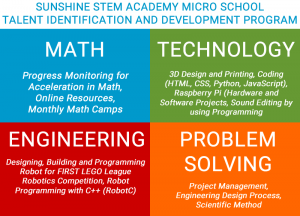 Sunshine Talent Identification Development Program - Technology Engineering Math Problem Solving