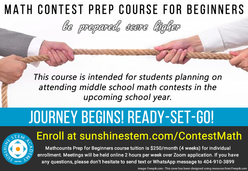Sunshine STEM Academy - Math Contest Prep Summer Class