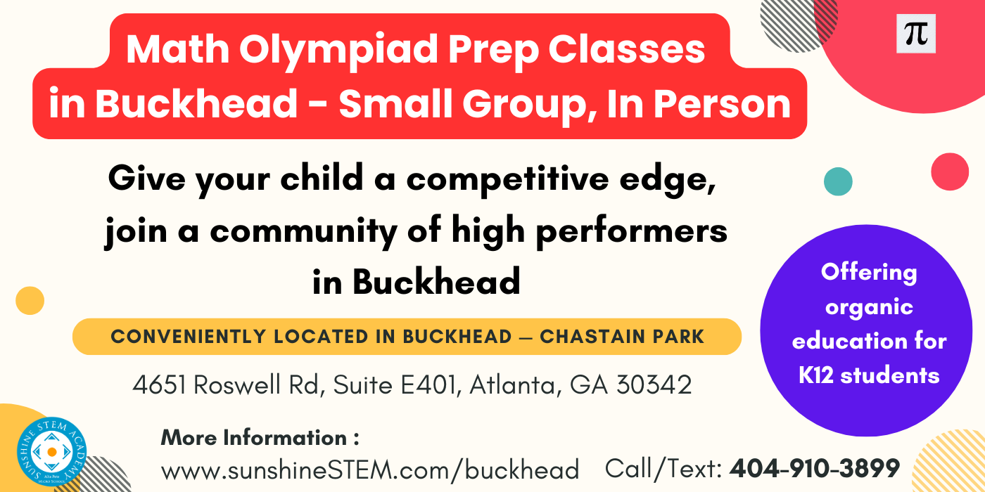 Sunshine STEM Academy - Contest Math Classes - Buckhead