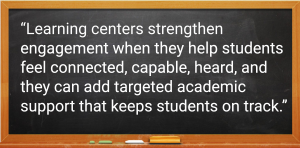 Sunshine STEM Academy - Learning Centers can add targeted academic support that keeps students on track.